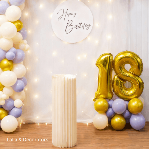 18th Birthday Party Balloon Decoration