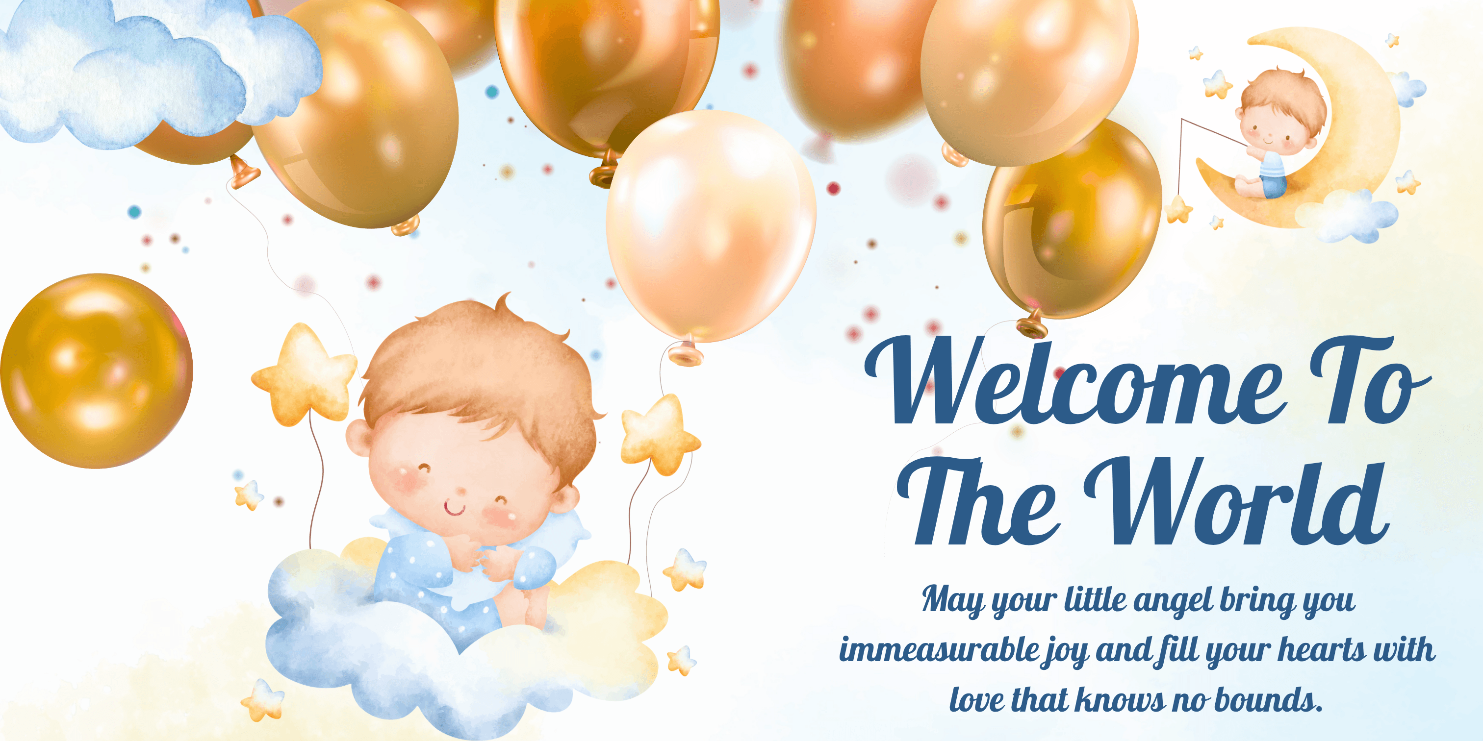 Baby welcome decorations decoration 1