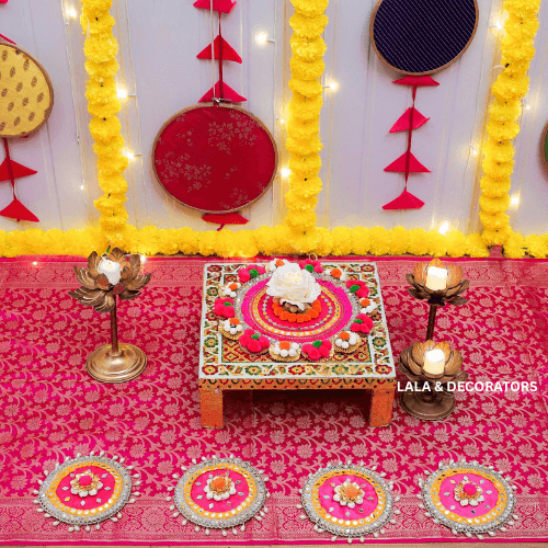 Diwali Floral & Lantern Decoration 2