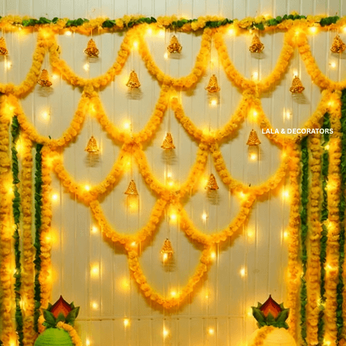Diwali Flower & Light Decoration 3