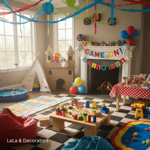 Fun Games Room Decoration for Kids