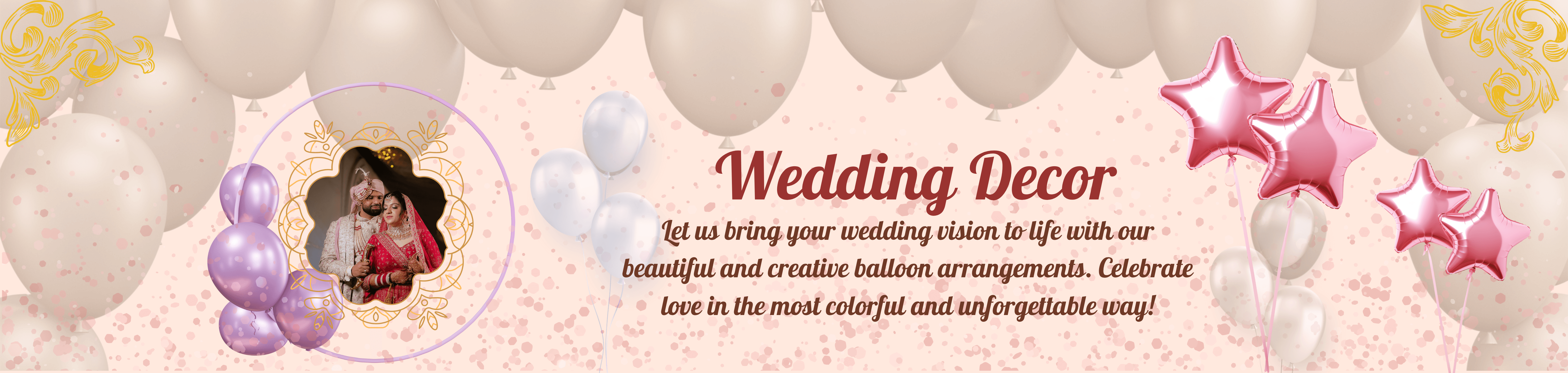 wedding banner desktop